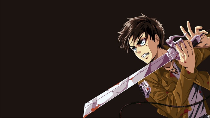Eren Yeager from Attack on Titan 4K