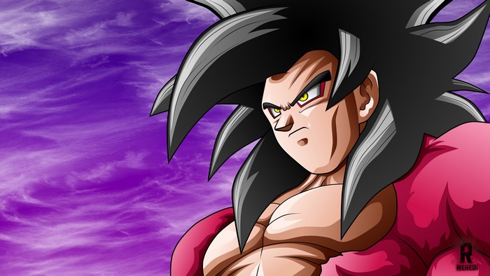 Goku Super Saiyan 4 from Dragon Ball GT 4K