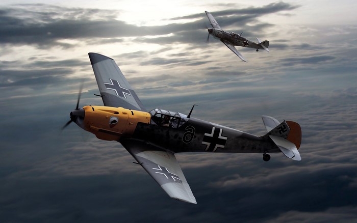 Messerschmitt Bf 109 Luftwaffe Military Aircraft