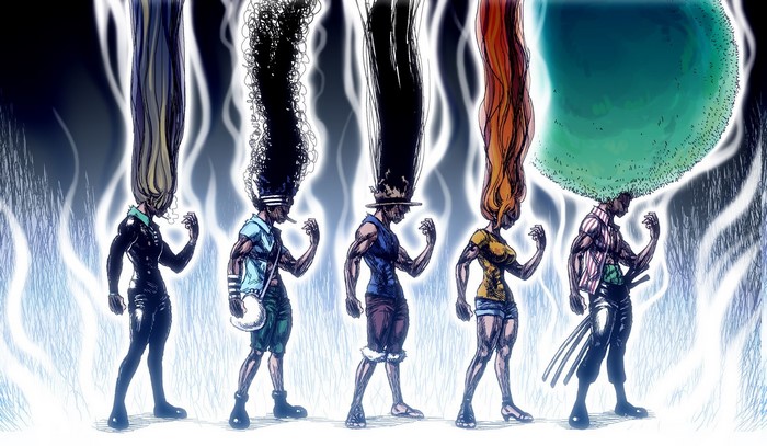 One Piece and Hunter x Hunter Crossover Characters