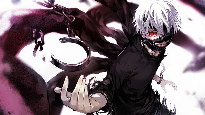 Ken Kaneki from Tokyo Ghoul with Kagune