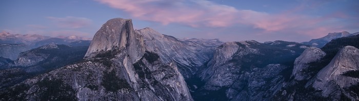 Half Dome Yosemite National Park Landscape