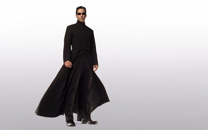 Neo from The Matrix Keanu Reeves