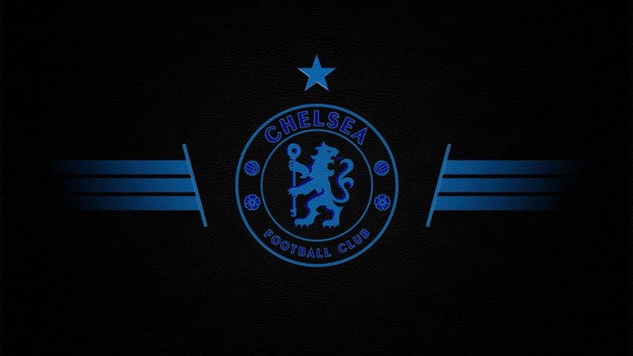 Chelsea FC logo with blue stripes