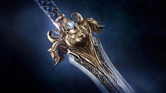 Sword with Lion Guard from World of Warcraft