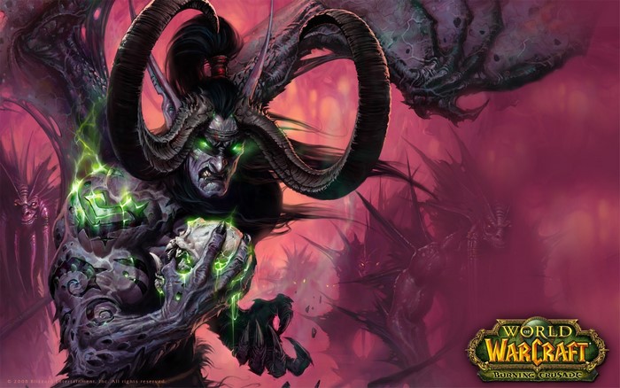 Illidan Stormrage from World of Warcraft: The Burning Crusade