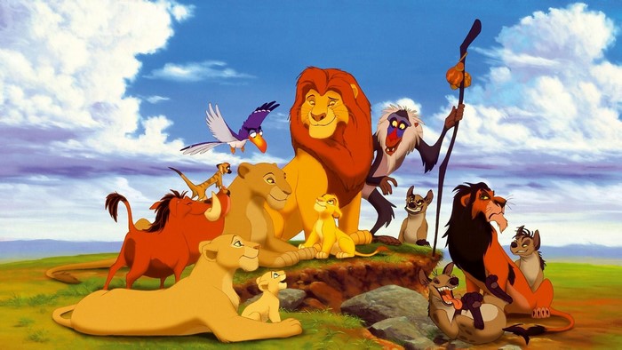 The Lion King characters group