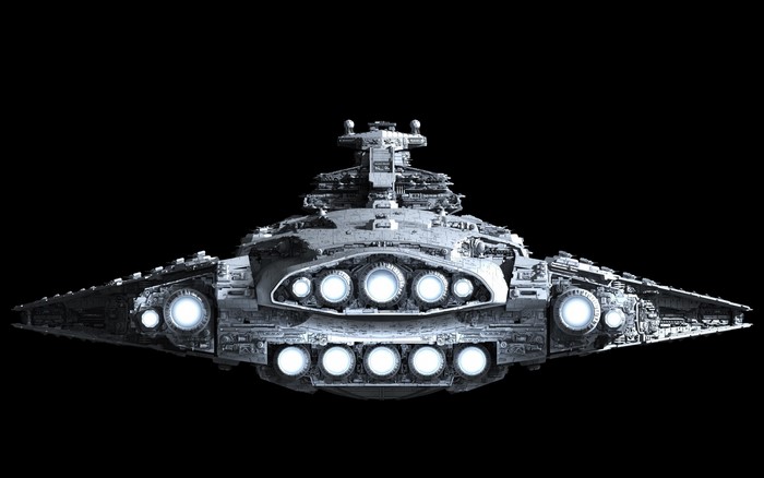 Star Wars Star Destroyer spaceship