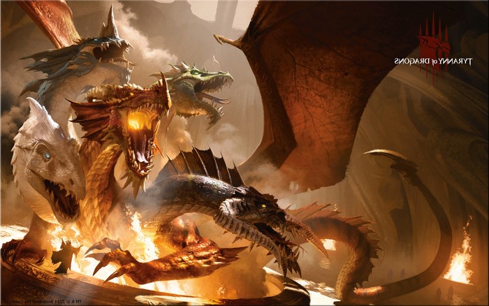 Tiamat from Dungeons & Dragons Tyranny of Dragons