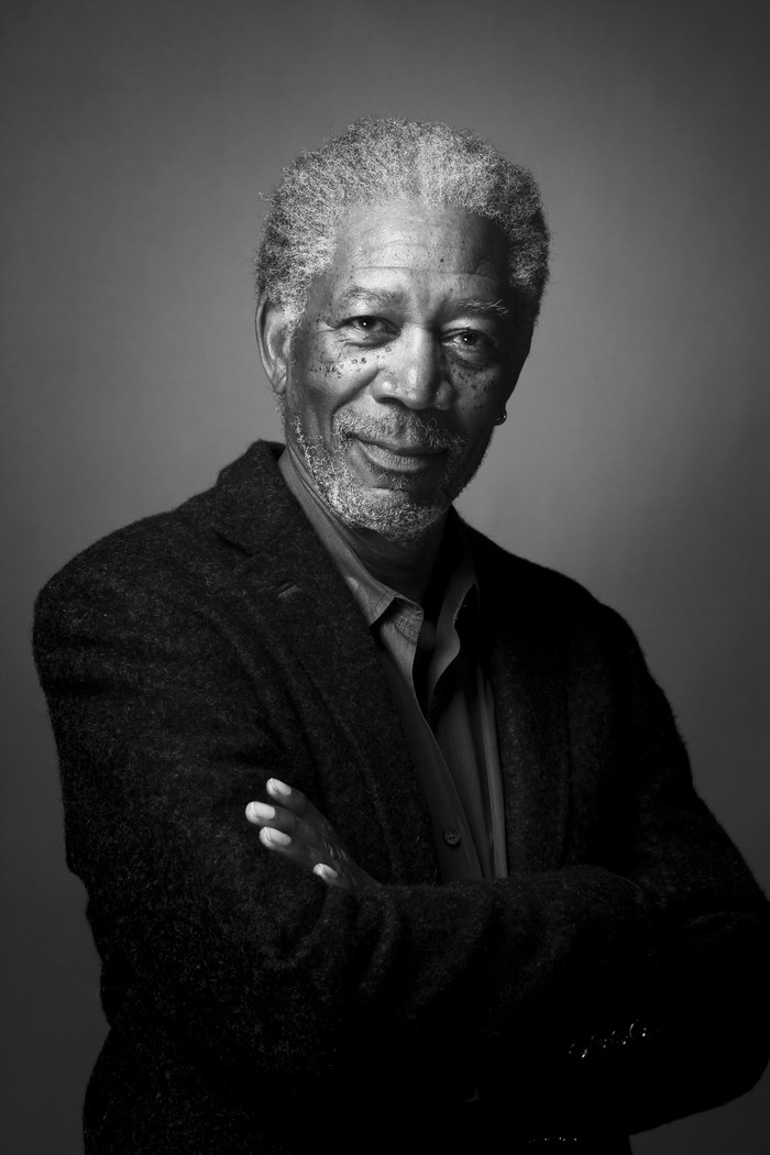 Morgan Freeman portrait