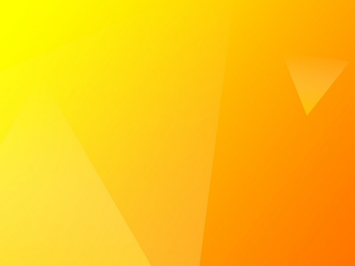 Orange and yellow geometric gradient with triangles