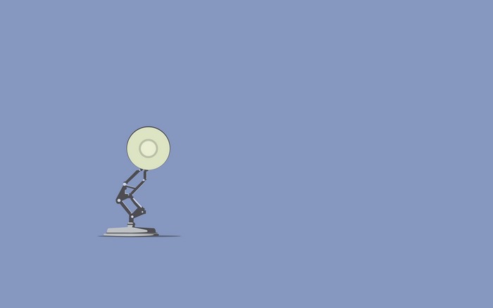 Luxo Jr. lamp from Pixar Animation Studios
