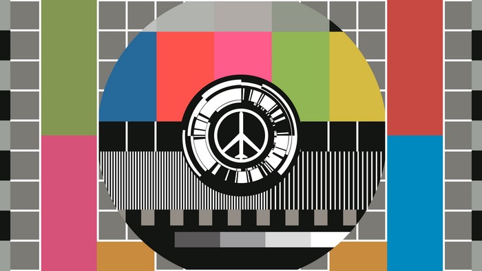 Metal Gear Solid Peace Walker Peace Symbol Test Card