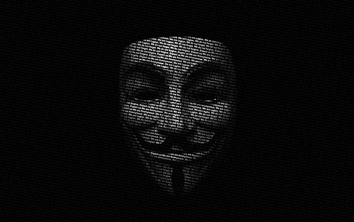 Anonymous Hacker with Guy Fawkes Mask Digital Art