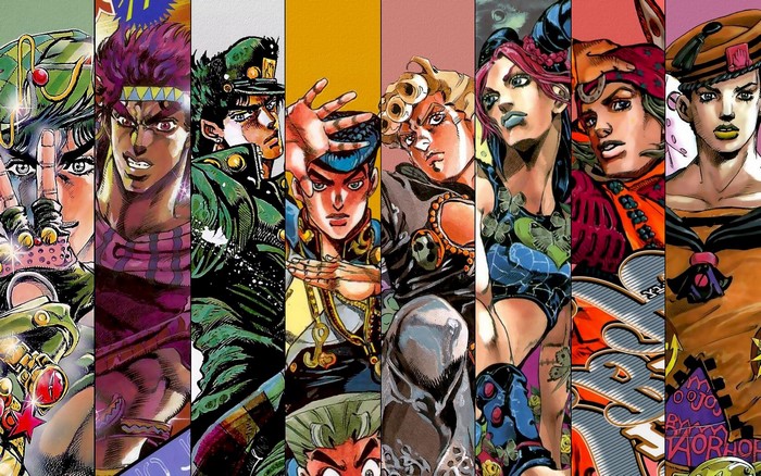Iconic Characters from JoJo's Bizarre Adventure