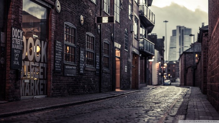 Dock Street Market in England