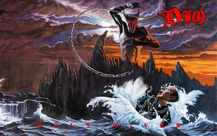 Dio Holy Diver album cover art