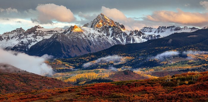 Mountains in Colorado during Autumn