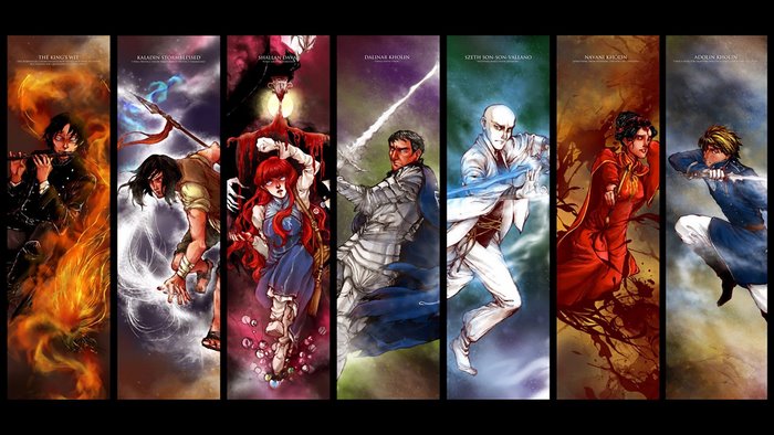 Characters from Brandon Sanderson's Stormlight Archive