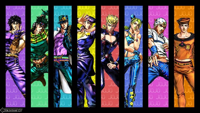 JoJo's Bizarre Adventure characters