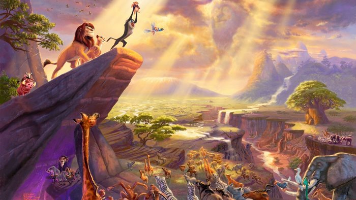The Lion King: Simba's Presentation on Pride Rock