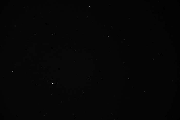 Night sky with stars