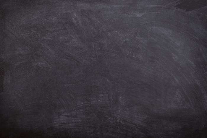 Smeared Black Chalkboard with Chalk Traces 4K