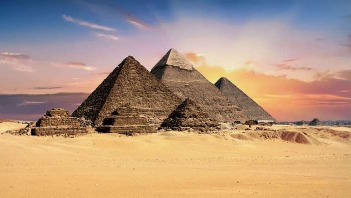 The Pyramids of Giza, Egypt 4K