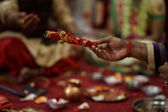Indian Wedding Pooja Ceremony