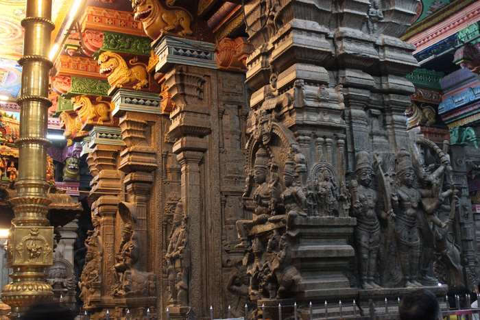 Intricate Indian Temple Stone Carvings and Sculptures 4K