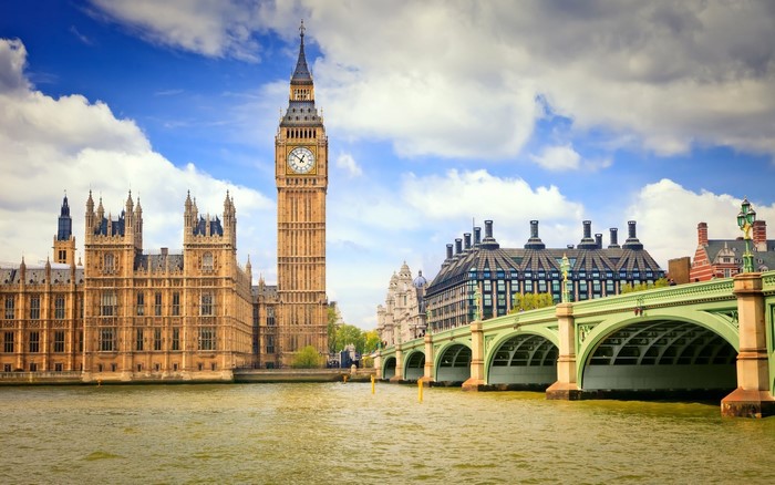 Big Ben and Houses of Parliament, London, England