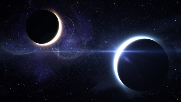 Solar and Lunar Eclipses in Space