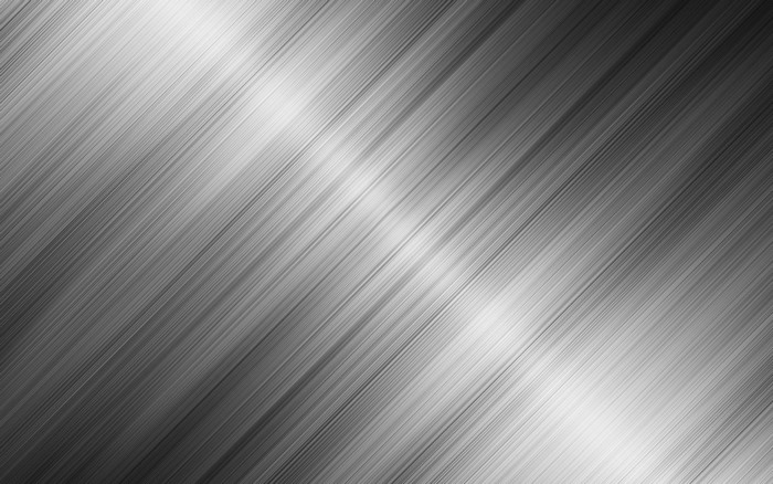 Brushed metal texture with diagonal lines and light reflections