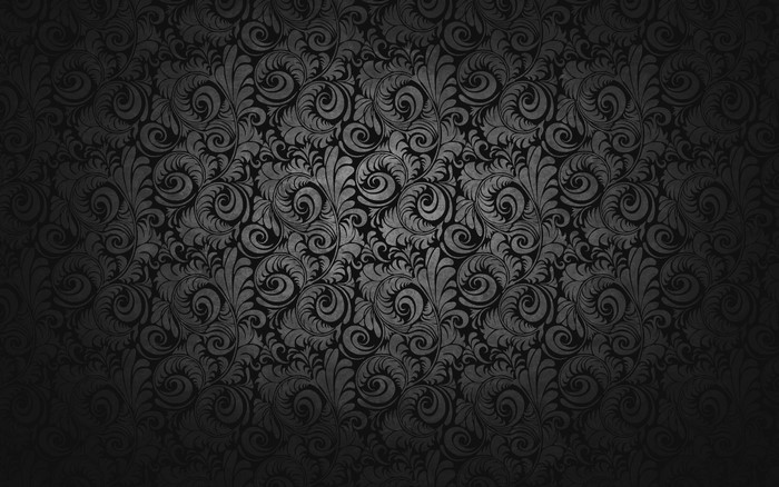 Dark floral pattern texture