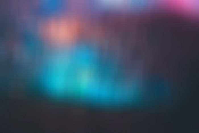 Abstract blurred colorful lights