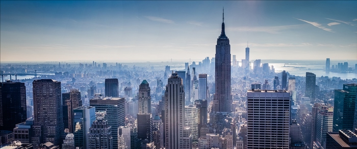 New York City Skyline with Empire State Building