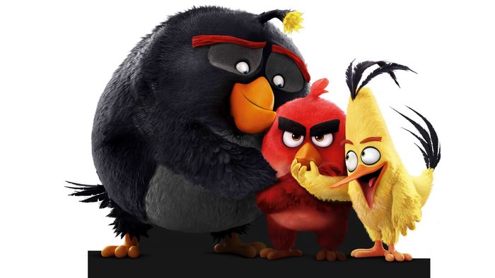 The Angry Birds Movie Trio Characters Pose