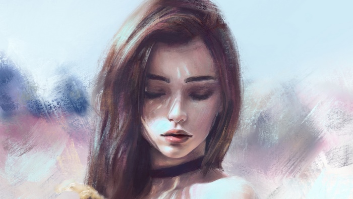 Dreamy Portrait of a Fantasy Girl in 4K