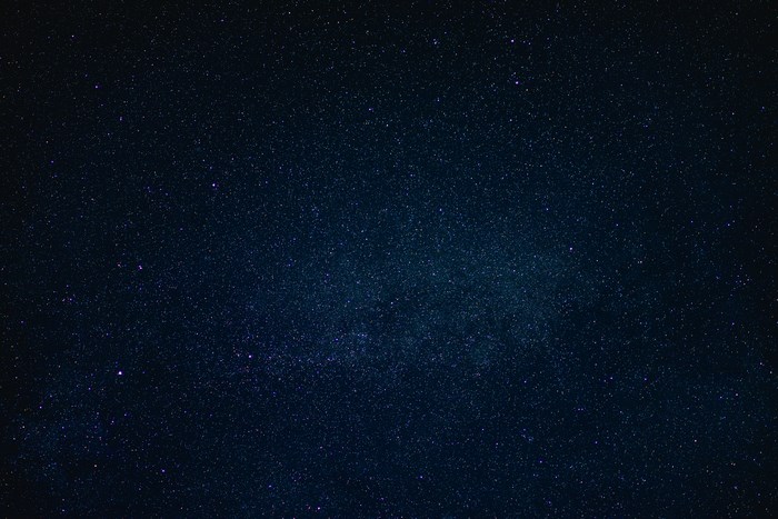 Starry night sky 4K