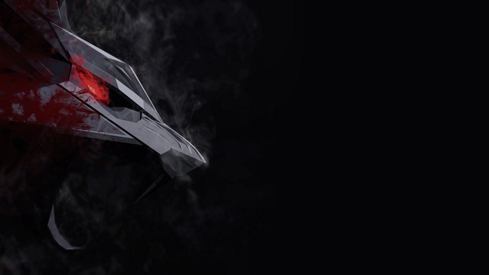 The Witcher 3 Wolf Medallion with Blood and Smoke