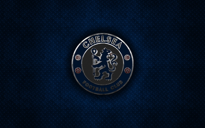 Chelsea FC Emblem on Dark Background