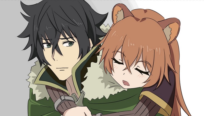 Naofumi Iwatani and Raphtalia from The Rising of the Shield Hero