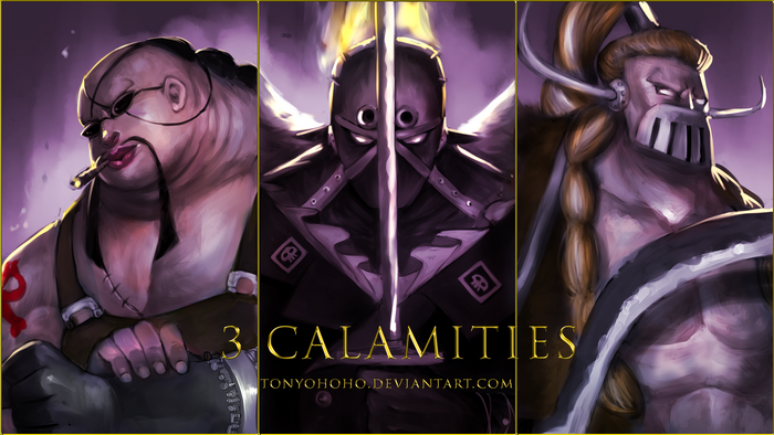 The Three Calamities from One Piece