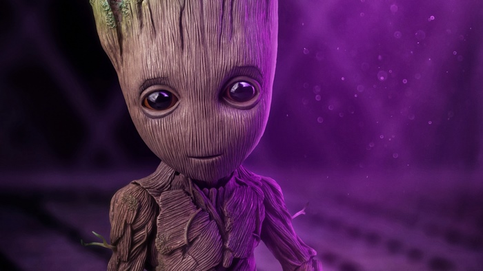 Baby Groot from Guardians of the Galaxy