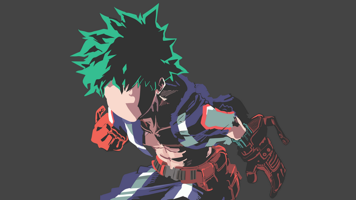 Izuku Midoriya from My Hero Academia