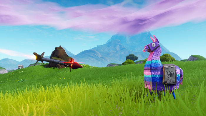 Llama and Rocket in Fortnite