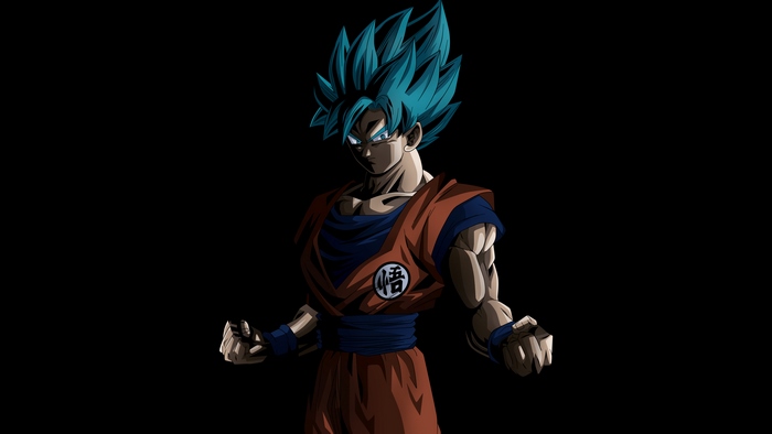 Goku from Dragon Ball Super Saiyan Blue