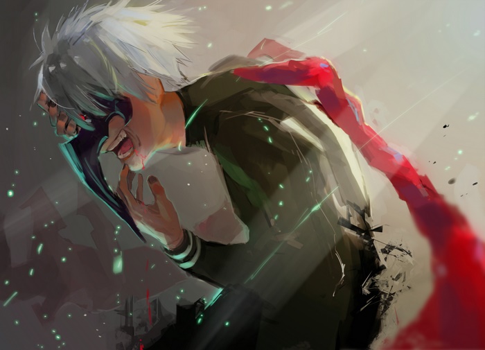 Ken Kaneki Kakuja from Tokyo Ghoul