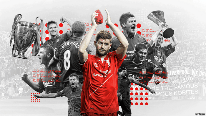 Steven Gerrard from Liverpool F.C.