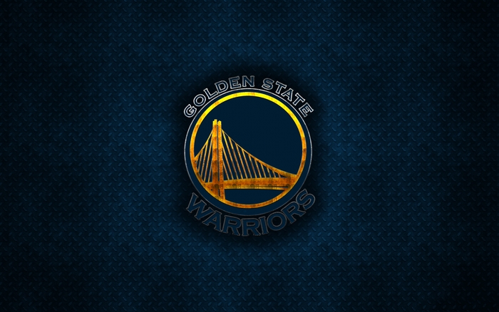 Golden State Warriors Logo on Textured Background